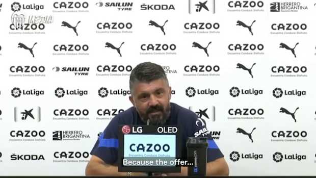 Gattuso explains Soler's surprising move to Paris Saint-Germain